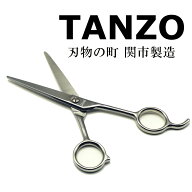 【ポイント2倍＆50円クーポン】TANZO ヘアカット ハサミ 送料無料 鍛造 サンパツハサミ 散髪 はさみ スキ…