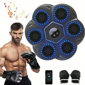 �y���������z2025�N�V�� �X�}�[�g�{�N�V���O�}�V�� Bluetooth���y�A�� 6�^�[�Q�b�g �Ǌ|���� �g���[�j���O�p�b�h LED���C�g�t�� USB/DC�d���Ή� �p���`���K �������x�A�b�v ����t�B�b�g�l�X �u��