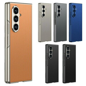 Galaxy Z Fold7 �P�[�X �J�o�[ �܂肽���݌^ ���b�L �����K���X�t�B�����t�� �����K���X+�v���X�`�b�N �O�ʋ����K���X �J�����ی삠�� �w��PU���U�[ �n�[�h�P�[�X ���� ������ Samsung �T���X�� 