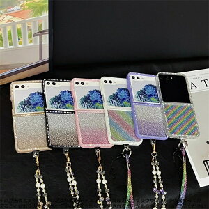 Zflip7/7FE/6/5�Ή� ? �L���L���r�W���[�t���f�U�C�� ? �X�g�[���ƃ����̑����t���X�}�z�P�[�X ? �t�@�b�V�����`�F�[���t�� ? ���j�[�N�� Galaxy Z Fold7 / Galaxy Z Fold6 / Galaxy Z Fold5 / Galaxy Z Fold4 / Galaxy Z