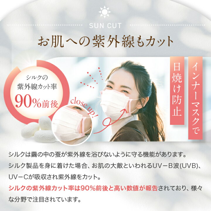 楽天市場】【2枚組】【日本製・シルク製】【送料無料】3D立体型でお顔  