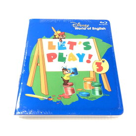 レッツプレイ Blu-ray 3巻 未開封 b-202 ディズニー英語システム DWE ワールドファミリー 中古 クリーニング済み おもちゃ 英語 知育玩具 英語教育 幼児教育 子供教育 英語教材 幼児教材 子供教材 知育教材