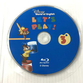 レッツプレイ Blu-ray 3巻 b-749 ディズニー英語システム DWE ワールドファミリー 中古 クリーニング済み おもちゃ 英語 知育玩具 英語教育 幼児教育 子供教育 英語教材 幼児教材 子供教材 知育教材