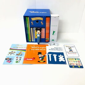 ミッキーマジックペンセット 2020年購入 未開封有 状態良好 g-499 ディズニー英語システム DWE ワールドファミリー 中古 クリーニング済み おもちゃ 英語 知育玩具 英語教育 幼児教育 子供教育 英語教材 幼児教材 子供教材 知育教材