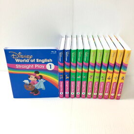 ストレートプレイ Blu-ray 2019年購入 未開封多数 美品 d-589 ディズニー英語システム DWE ワールドファミリー 中古 クリーニング済み おもちゃ 英語 知育玩具 英語教育 幼児教育 子供教育 英語教材 幼児教材 子供教材 知育教材
