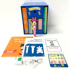 ミッキーマジックペンセット 2019年購入 未開封有 g-535 ディズニー英語システム DWE ワールドファミリー 中古 クリーニング済み おもちゃ 英語 知育玩具 英語教育 幼児教育 子供教育 英語教材 幼児教材 子供教材 知育教材