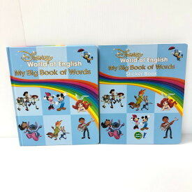 MY BIG BOOK OF WORDS 2019年購入 z-591 ディズニー英語システム DWE ワールドファミリー 中古 クリーニング済み おもちゃ 英語 知育玩具 英語教育 幼児教育 子供教育 英語教材 幼児教材 子供教材 知育教材