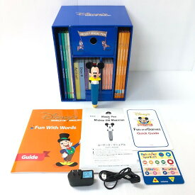 ミッキーマジックペンセット 2012年購入 g-536 ディズニー英語システム DWE ワールドファミリー 中古 クリーニング済み おもちゃ 英語 知育玩具 英語教育 幼児教育 子供教育 英語教材 幼児教材 子供教材 知育教材
