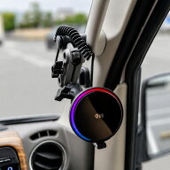 【最新国際規格充電ホルダーセット】アシストグリップのネジ穴に固定して使える25W車載マグネットスマホ…