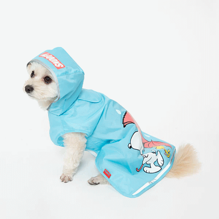 犬 ペット レインコート ポンチョ カッパ 傘 小型犬 中型犬 お散歩 SNOOPY スヌーピー月間優良ショップ セール クーポン有【あす楽対応】【メール便対応】 おしゃれ かわいい 通販 人気 レディース 犬服 ユウランプ KF11 100 レインコート スヌーピー SNOOPY 脇通気口