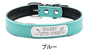 犬 首輪 名入れ 革 小型犬 中型犬 名前入り 電話番号 名前 プレート 迷子 オリジナルレザーカラー3色 犬用首輪 XS〜Mサイズ 刻印無料サービス 受注生産品 メーカー直送品 プレゼント グッズ