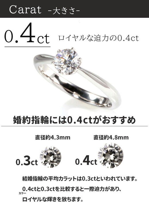 楽天市場】【数量限定5点限り超特価】婚約指輪 ティファニー6本爪 