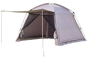 Fkstyle スクリーンテント蚊帳テント 3m×3m メッシュシート UVカット加工 スクリーン一体型 キャンプ用品 防虫 通気性 収納袋付(
