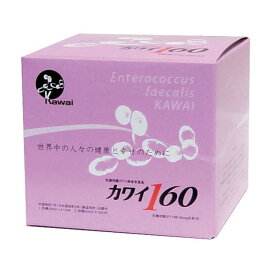 カワイ160　乳酸球菌カワイ株160mg含有食品(100包入)カラダの健康はココロの健康。ハッピーライフは体内環境の改善から