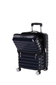 [アクタス] スーツケース 拡張フロントオープン 30 cm ネイビーカーボン