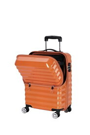 [アクタス] フロントオープンS スーツケース 鏡面フロントオープンS 付 34L 53 cm 3kg オレンジ