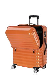 [アクタス] スーツケース フロントオープン 63 cm 3.6kg オレンジ