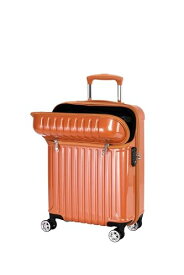 [アクタス] スーツケース ジッパー トップオープン トップス 機内持ち込み 74-20310 33L 53.5 cm 3.2kg オレンジカー