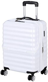[アクタス] スーツケース 拡張フロントオープン 30 cm ホワイトカーボン