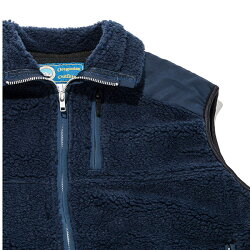 #921043オレゴニアン・アウトフィッターズ(OregonianOutfitters)ティラムークフリースベスト-TILLAMOOKFLEECEVESTジップアップアメリカ製USAロクヨンクロスメッシュ裏地紺ネイビーMLXLOOV-701【RCP】
