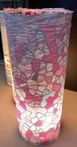 再入荷!LEDスタンドライト ステンドグラス 02 和風 和紙 インテリアライト 和 かわいい 間接照明 照明 ライト ナイトライト ランプ スタンド おしゃれ led 寝室 プレゼント 【和紙をつかった