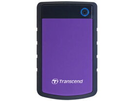 【ポイント10倍】 トランセンド 外付け ハードディスク StoreJet 25H3 TS4TSJ25H3P [Purple] [容量：4TB インターフェース：USB3.1 Gen1(USB3.0)] 【P10倍】