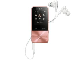 【ポイント10倍】 SONY MP3プレーヤー NW-S313 (PI) [4GB ライトピンク] 【P10倍】