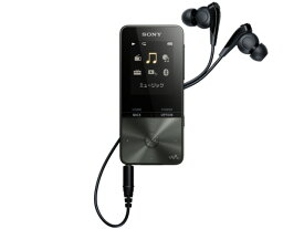 【ポイント10倍】 SONY MP3プレーヤー NW-S313 (B) [4GB ブラック] [記憶媒体：フラッシュメモリ 記憶容量：4GB 再生時間：52時間 インターフェイス：USB2.0/Bluetooth] 【P10倍】