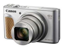 【ポイント10倍】 CANON デジタルカメラ PowerShot SX740 HS [シルバー] [画素数：2110万画素(総画素)/2030万画素(有効画素) 光学ズーム：40倍 撮影枚数：265枚] 【P10倍】