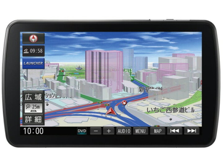 楽天市場】パナソニック カーナビ ストラーダ CN-F1DVD [記録メディア 