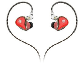 【ポイント10倍】 Hidizs イヤホン・ヘッドホン MS4 [Red] [タイプ：カナル型 装着方式：両耳 構造：密閉型(クローズド) 駆動方式：ハイブリッド型 ハイレゾ：○] 【P10倍】