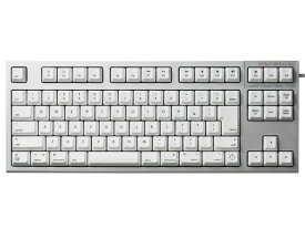 【ポイント10倍】 東プレ キーボード REALFORCE TKL for Mac R2TL-JPVM-WH [スーパーホワイト+シルバー] [キーレイアウト：日本語91 キースイッチ：静電容量無接点方式 インターフェイス：USB テンキー：なし(テンキーレス) キーストローク：4mm] 【P10倍】