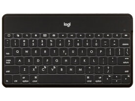 【ポイント10倍】 ロジクール キーボード KEYS-TO-GO Ultra-portable Keyboard iK1042BKA [ブラック] [キーレイアウト：英語78 キースイッチ：パンタグラフ インターフェイス：Bluetooth テンキー：なし(テンキーレス) キーストローク：1.2mm] 【P10倍】