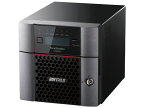 【ポイント10倍】 バッファロー NAS TeraStation WS5220DN04W9 [ドライブベイ数：HDDx2 容量：HDD：4TB] 【P10倍】