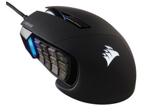 【ポイント10倍】 Corsair マウス SCIMITAR RGB ELITE CH-9304211-AP [タイプ：光学式マウス インターフェイス：USB その他機能：カウント切り替え可能 ボタン数：17ボタン 重さ：122g] 【P10倍】