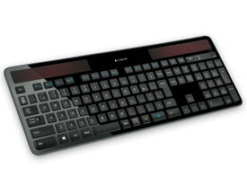 【ポイント10倍】 ロジクール キーボード Wireless Solar Keyboard K750r [ブラック] [キーレイアウト：日本語108/フルサイズ キースイッチ：パンタグラフ インターフェイス：USB テンキー：あり キーストローク：2mm] 【P10倍】