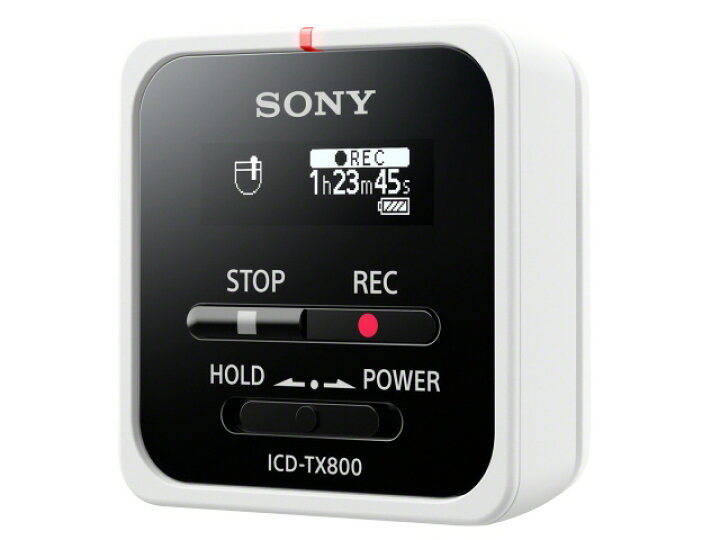 楽天市場】【ポイント10倍】 SONY ICレコーダー ICD-TX800 (W 