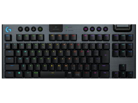【ポイント10倍】 ロジクール キーボード G913 TKL LIGHTSPEED Wireless RGB Mechanical Gaming Keyboard-Tactile G913-TKL-TCBK [ブラック] 【P10倍】