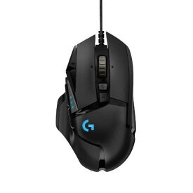 【ポイント10倍】 ロジクール マウス G502 HERO Gaming Mouse G502RGBhr [タイプ：光学式マウス インターフェイス：USB その他機能：チルトホイール/カウント切り替え可能 ボタン数：11ボタン] 【P10倍】