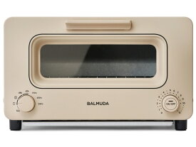 【ポイント10倍】 バルミューダ トースター BALMUDA The Toaster K05A-BG [ベージュ] [タイプ：オーブン 加熱方式：ヒーター/スチーム 温度調節機能：○ 消費電力：1300W] 【P10倍】