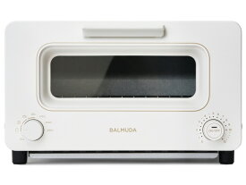 【ポイント10倍】 バルミューダ トースター BALMUDA The Toaster K05A-WH [ホワイト] [タイプ：オーブン 加熱方式：ヒーター/スチーム 温度調節機能：○ 消費電力：1300W] 【P10倍】