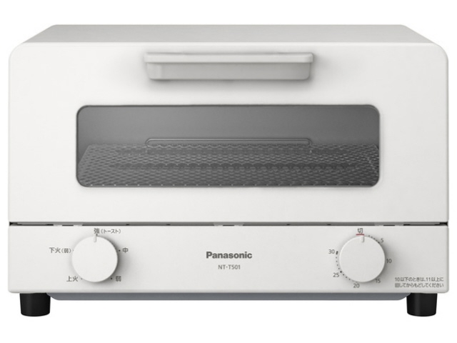 パナソニック トースター NT-T501-W ホワイト 国産品 高い素材 タイプ：オーブン 人気 消費電力：1200W 同時トースト数：4枚 売れ筋 価格