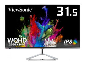 【ポイント10倍】 【代引不可】ViewSonic PCモニター・液晶ディスプレイ VX3276-2K-MHD-72 [31.5インチ ブラック] 【P10倍】