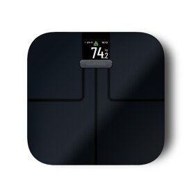 【ポイント10倍】 ガーミン 体脂肪計・体重計 Index S2 [Black] [タイプ：体組成計 測定方式：両足 サイズ：320x310x28mm 重量：2kg] 【P10倍】