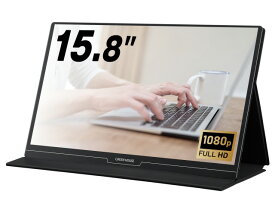 【ポイント10倍】 グリーンハウス PCモニター・液晶ディスプレイ GH-LCU16B-BK [15.8インチ] 【P10倍】