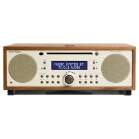 【ポイント10倍】 Tivoli Audio ミニコンポ・セットコンポ Music System BT Generation2 MSYBT2-1529-JP [クラシック・ウォールナット/ベージュ] [対応メディア：CD/CD-R/RW] 【P10倍】