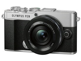 【ポイント10倍】 オリンパス デジタル一眼カメラ OLYMPUS PEN E-P7 14-42mm EZレンズキット [シルバー] 【P10倍】