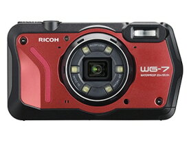 【ポイント10倍】 リコー デジタルカメラ RICOH WG-7 [レッド] [画素数：2000万画素(有効画素) 光学ズーム：5倍 撮影枚数：340枚 防水カメラ：○] 【P10倍】