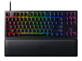 【ポイント10倍】 Razer キーボード Huntsman V2 Tenkeyless Clicky Optical Switch RZ03-03940300-R3M1 [キーレイアウト：英語 キースイッチ：オプティカル インターフェイス：USB テンキー：なし(テンキーレス)] 【P10倍】