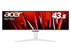 【ポイント10倍】 Acer PCモニター・液晶ディスプレイ NITRO XV1 XV431CPwmiiphx [43.8インチ ホワイト] [モニタサイズ：43.8型(インチ) モニタタイプ：ウルトラワイド パネル種類：IPSパネル 表面処理：ノングレア(非光沢) 入力端子：HDMI1.4x1/HDMI2.0x1/DisplayPortx1]